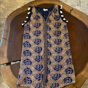 THML Floral Mini Tunic Sleeveless Dress/ Size XS